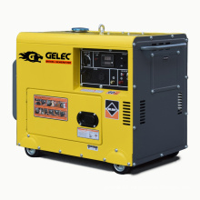 Air-cooled 5KVA portable silent diesel generator